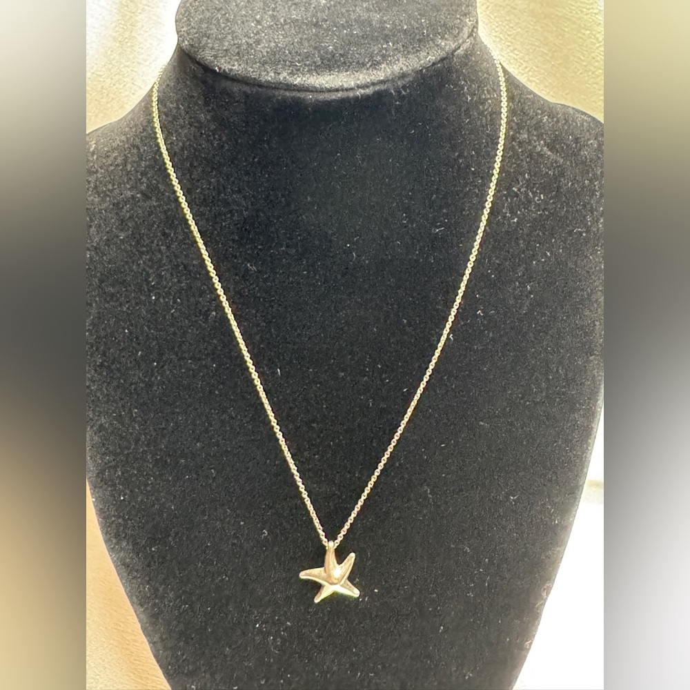 Tiffany & Co. Elsa Peretti Starfish Pendant Necklace